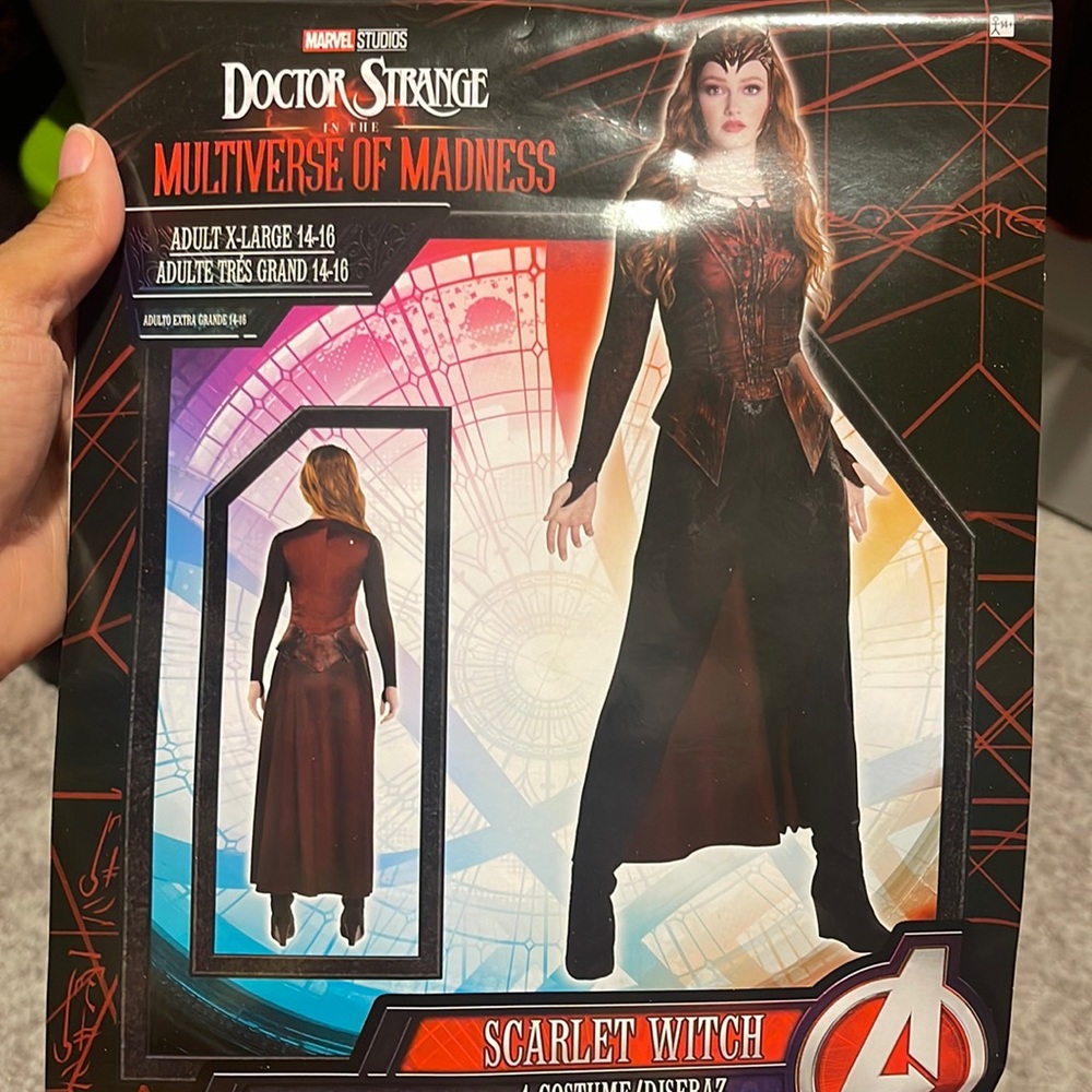 Scarlet witch costume
